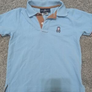 Psycho Bunny Boys Blue Polo Shirt